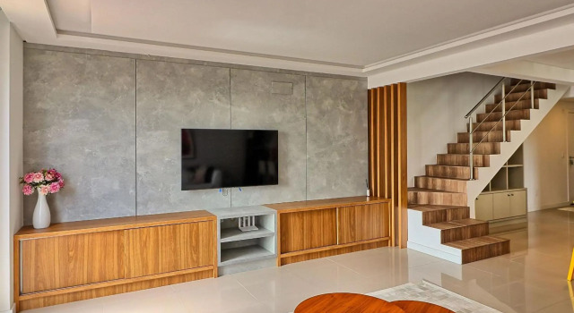 PalmasBNB Duplex sofisticado com vista para o mar, Забронировать Отель Говернадор-Селсу-Рамус Санта-Катарина