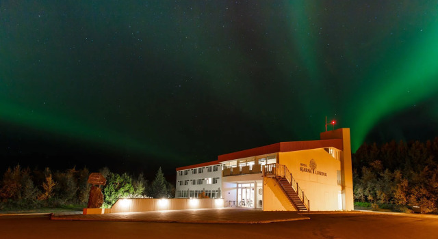 Hotel Kjarnalundur- Aurora Dream - Lodges and Rooms, Забронировать Отель Отели Акюрейри 3 звезды, 3*