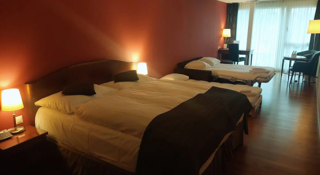 Семейный номер Standard Hôtel Rallye & Entrées aux Bains de la Gruyère