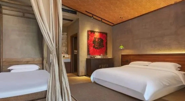 Кровать в общем номере Nordsee Manor by Arcadia Collection - Laoshan, Qingdao