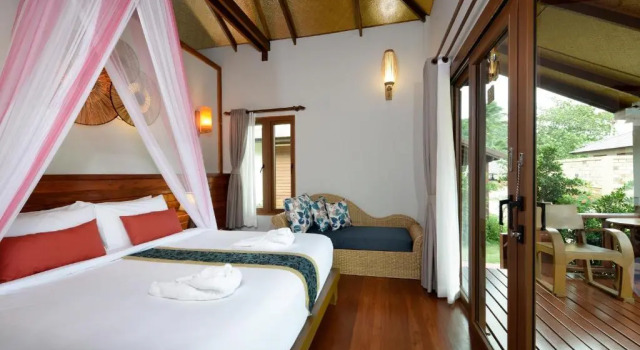 Вилла Deluxe с видом на море PingChan Koh Phangan Beachfront Resort
