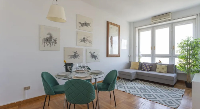 Biancamano Skyline View - 13th Floor 1 bdr With Balcony in Moscova Sempione, Забронировать Апартаменты/квартира Апартаменты Милана, рядом с Театр Стрелера, Апартаменты/квартира
