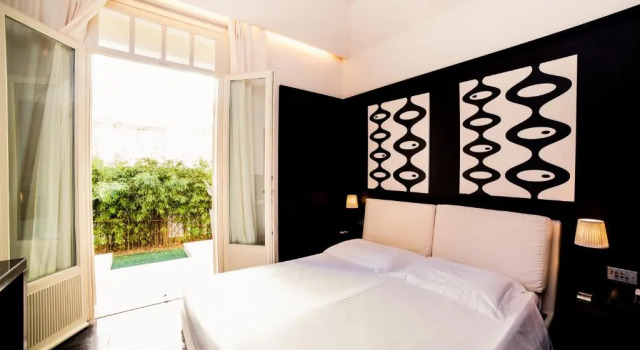 Двухместный номер Standard с балконом и с видом на сад Hotel Carducci 76
