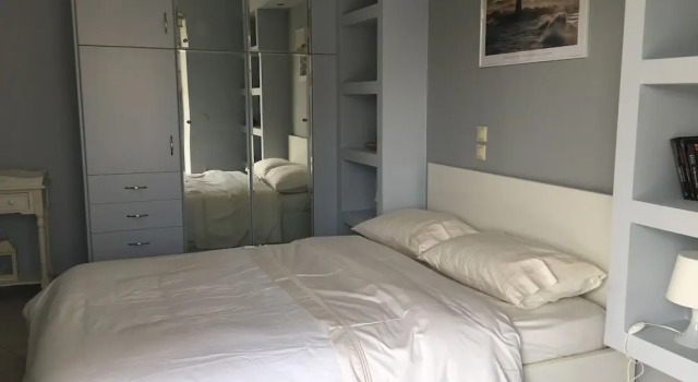 Апартаменты с 2 комнатами с балконом и с видом на город Cozy Flat With Acropolis View