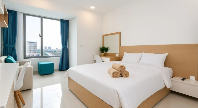 Студия Comfort River Gate Apartment Saigon HCMC