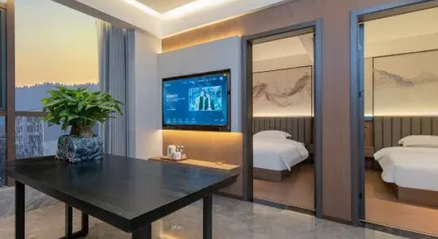 Люкс Business Jinhao Hotel (Xuanen Gongxiu Cruise Wenlan Bridge Branch)