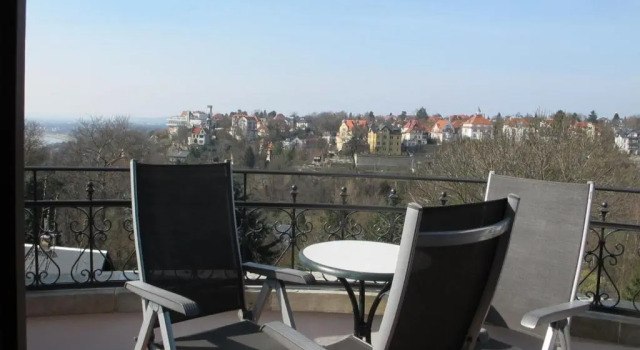 Апартаменты Ferienwohnung mit tollem Ausblick
