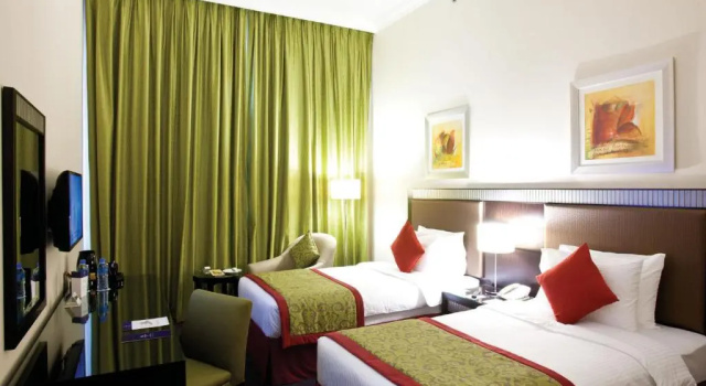 Classic Twin room Doha Central Plaza Hotel