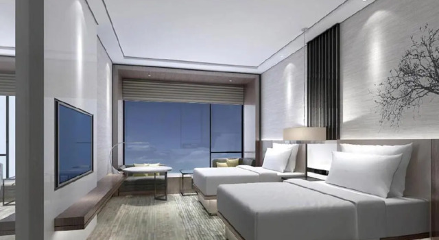 Двухместный номер Deluxe Courtyard by Marriott Chengdu South