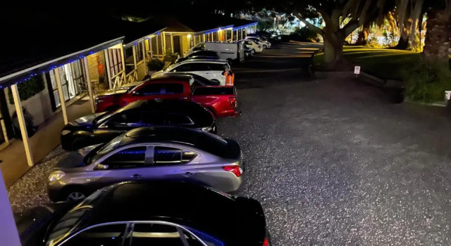 Апартаменты с красивым видом из окна Half Moon Bay Motel