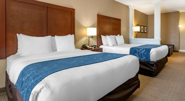 Четырёхместный люкс Comfort Suites Airport-University