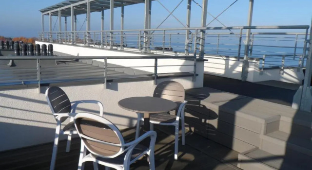 Студия с видом на море Atrium Luksusowe Apartamenty