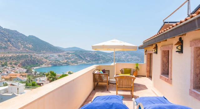 Номер Deluxe Пентхаус с видом на море Kalkan Oasis Hotel - Adults Only