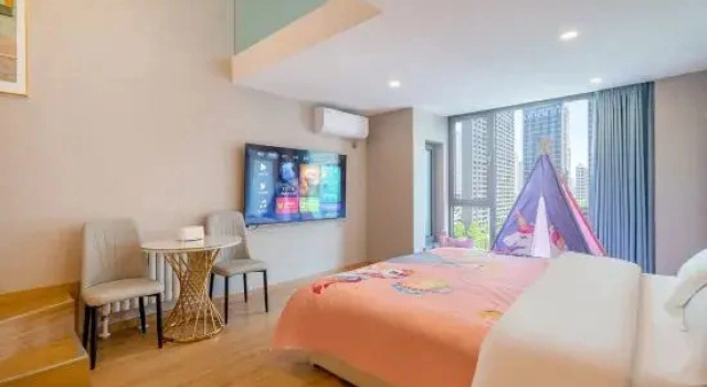 Люкс Qujianhai · Yueshang Loft Family Resort Hotel