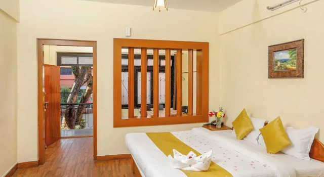 Двухместный номер Deluxe с красивым видом из окна Hotel Vivek