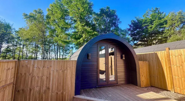 Студия Luxury 60 Mile Inn - Luxury Pods with Hot Tubs