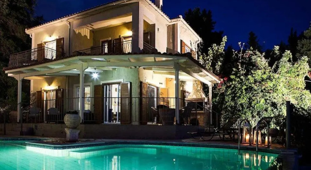 Вилла Unique Kefalonia Villa Villa Ionian Sands Sea Views Lourdas