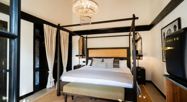 Двухместный номер Deluxe с видом на бассейн Hotel Son Molí Country House