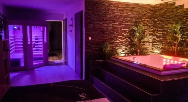 Апартаменты c 1 комнатой Appart' SPA Privatif Gray (Adults Only)