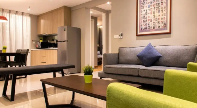 One BR Apartment Straits Quay Penang, Забронировать Апартаменты/квартира Отели штата Пинанга с бассейном, рядом с 1st Avenue Penang, Бассейн