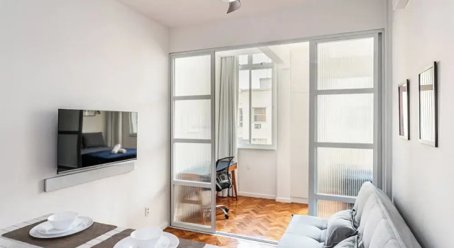 Апартаменты Comfort Copacabana moderno, 3 minutos da praia