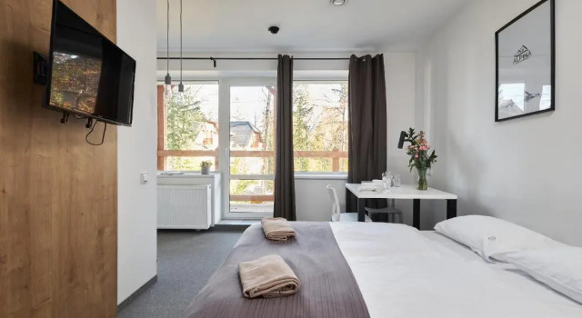 Студия с балконом Villa Alpina - 5 minut do szlaków i wyciągów