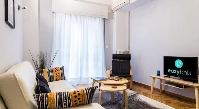 Brand new apartment with one bedroom next to Metro, Забронировать Апартаменты/квартира Афины Острова Саронического залива - Аттика, рядом с Театр Глория