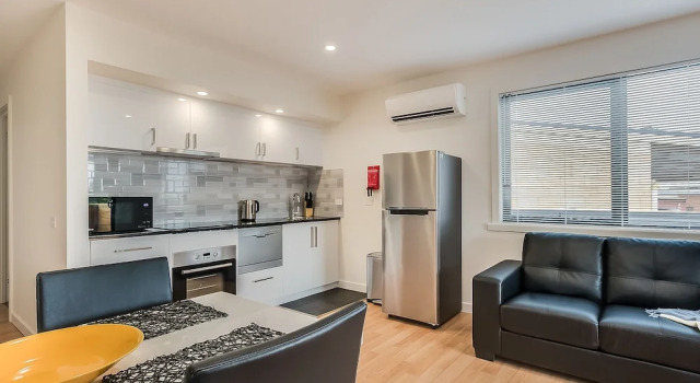 Апартаменты c 1 комнатой с балконом Apartments on Fraser Bicheno