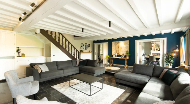Luxury villa with heated pool, close to Maastricht and Liège, Rezerwuj Willa Hotele w Pays de Herve z basenem, Basen