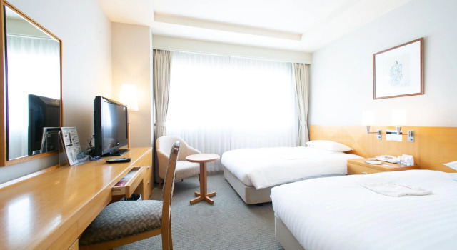 Двухместный номер Standard KKR Hotel Kanazawa