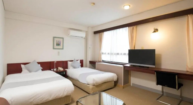 Deluxe Dvoulůžkový s manželskou postelí pokoj Ｔａｂｉｓｔ Ｈｏｔｅｌ サンライト