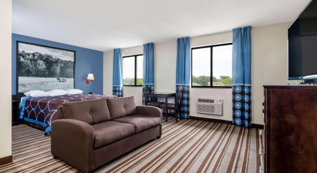Двухместный люкс Super 8 by Wyndham Columbus Edinburgh