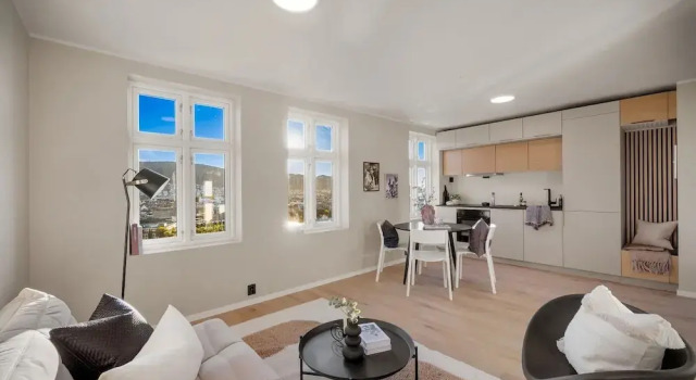 Stay Panorama - Best view in Bergen l Studio, Забронировать Апартаменты/квартира Берген Bergen Kommune