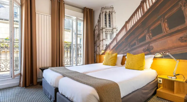 Трёхместный номер Standard Le 20 Prieuré Hôtel