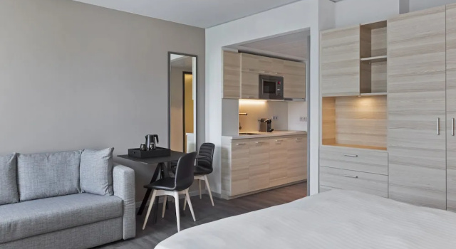 Двухместная Studio Apartment Courtyard by Marriott Oberpfaffenhofen Munich South