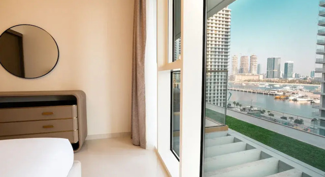 Easygo-luxury Beachfront 1bdr Grand Bleu, Забронировать Апартаменты/квартира Дубай Эмират Дубай, рядом с MBC Group