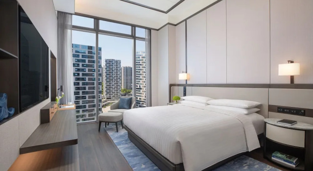 Апартаменты c 1 комнатой с видом на город Marriott Executive Apartments Hangzhou Yuhang