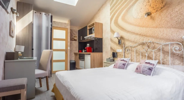 Студия Hôtel et Appart Hôtel Les Flots Bleus