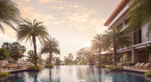 Двухместный люкс Presidential Hilton Bangkok Suvarnabhumi Golf Resort & Spa