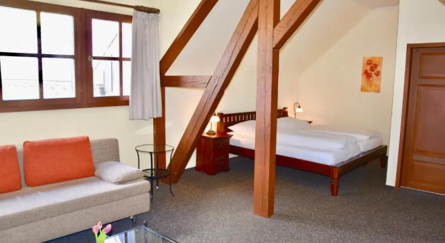 Двухместный номер Standard с балконом Hotel & Chalets Herrihof