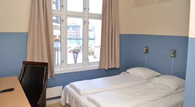 Økonomi- dobbelt værelse Skansen Hotel