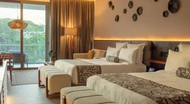 Двухместный полулюкс с красивым видом из окна Secrets Bahia Mita Surf and Spa