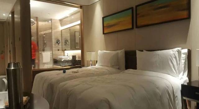 Люкс Deluxe c 1 комнатой The QUBE Hotel Jingzhou
