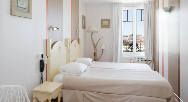 Двухместный номер Superior The Originals Boutique, Hôtel La Villa Marine, Le Tréport
