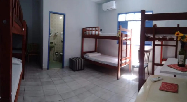 Кровать в общем номере (мужской номер) Soul Hostel Natal