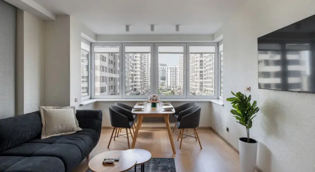 Апартаменты Comfort Spacious flat with a magnificent view