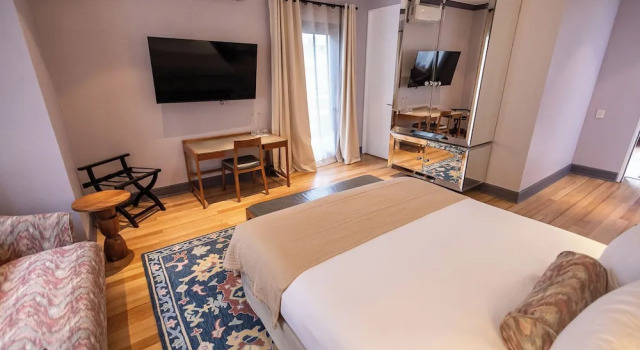 Двухместный номер Deluxe с балконом Aubrey Hotel Boutique