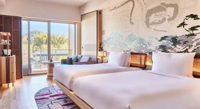 Номер Standard с балконом Hotel Indigo Inuyama Urakuen Garden by IHG