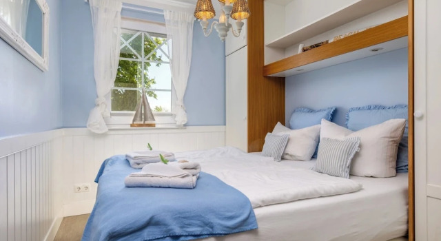 Вилла с 2 комнатами с балконом и рядом с пляжем Villa Strandblick