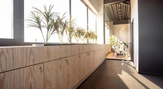 Кровать в общем номере Light House Coliving